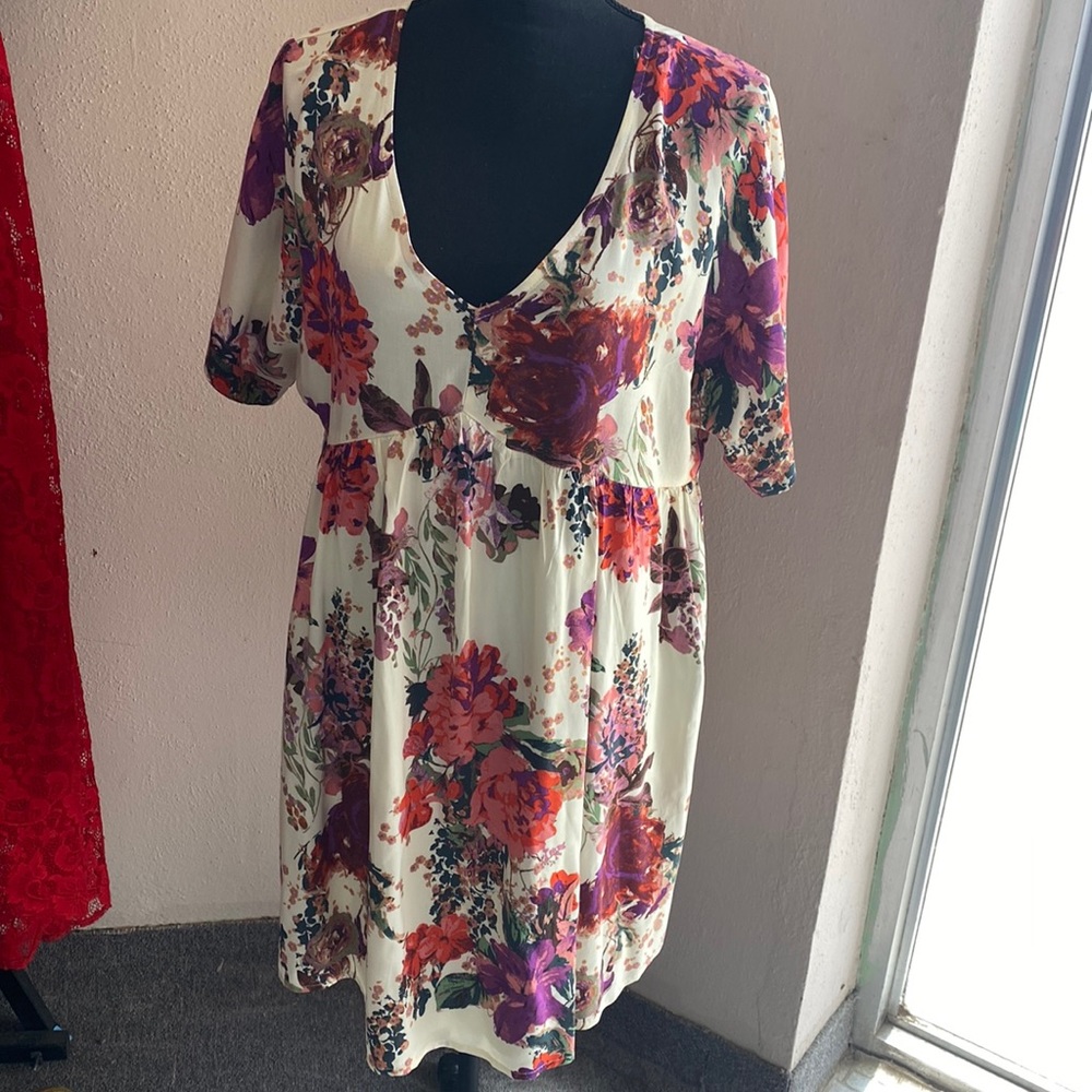 Floral Baby Doll Dress